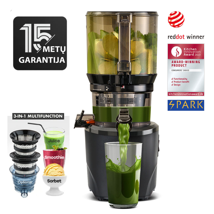 Lėtaeigė sulčiaspaudė AUTO10S