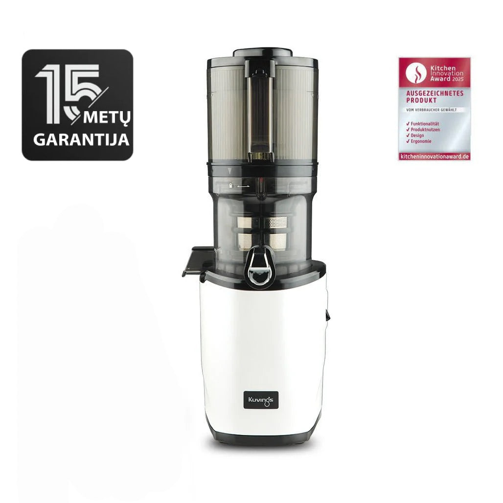 Lėtaeigė sulčiaspaudė AUTO8 su papildomu šerbeto sieteliu