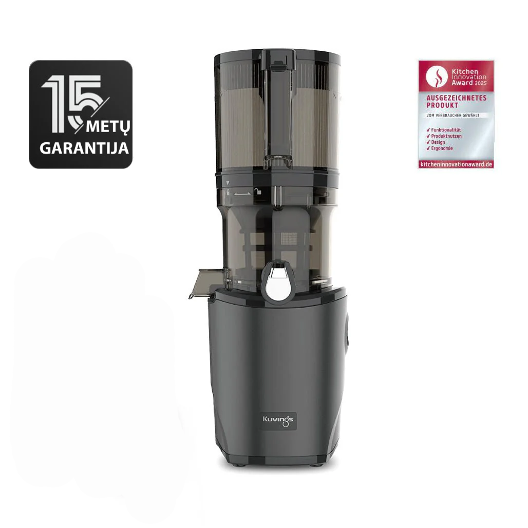 Lėtaeigė sulčiaspaudė AUTO8 su papildomu šerbeto sieteliu